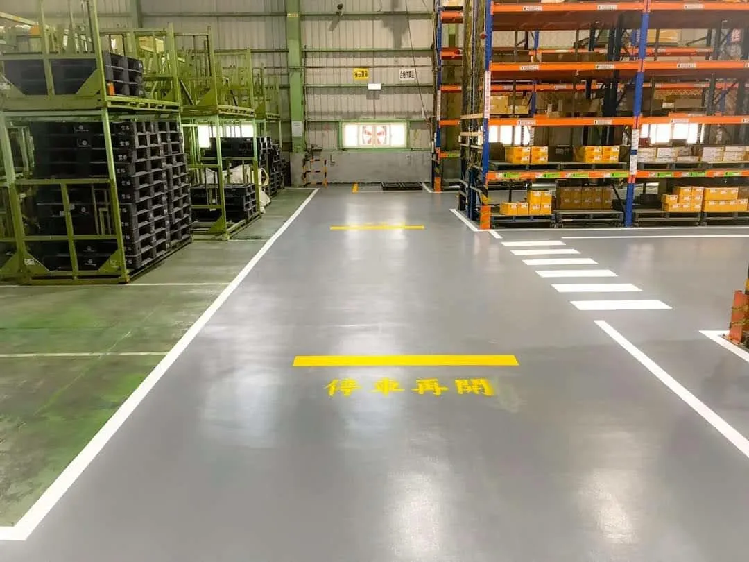 倉儲空間-epoxy  5mm止滑地坪