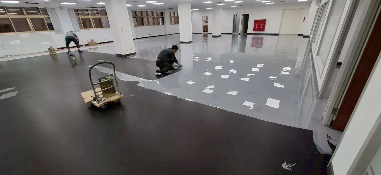 Epoxy導電地板（電阻值10^3～10^5）