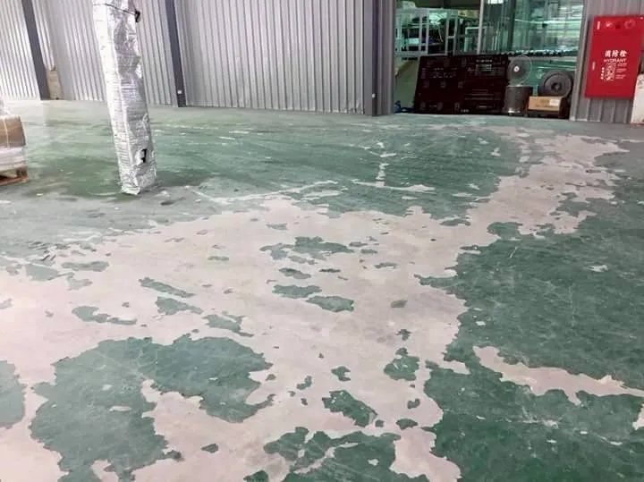 CNC廠房，地坪強度不足，玻璃纖維補強，抗裂