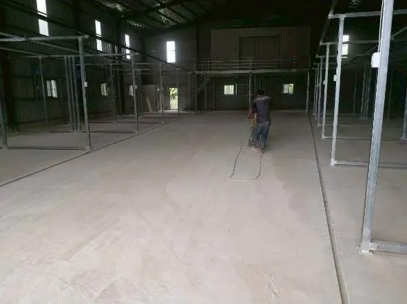 自助洗車場， 雙色止滑地坪