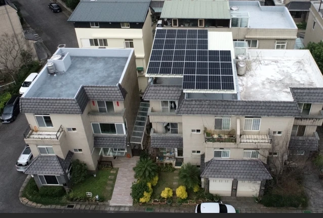 以身作則的綠能行動！屋頂光電建置