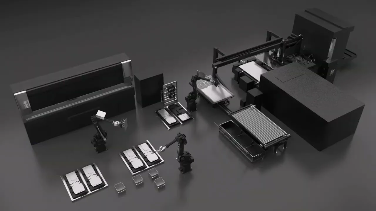 2D.3D動畫製作-「智慧工廠自動化製程」動畫製作