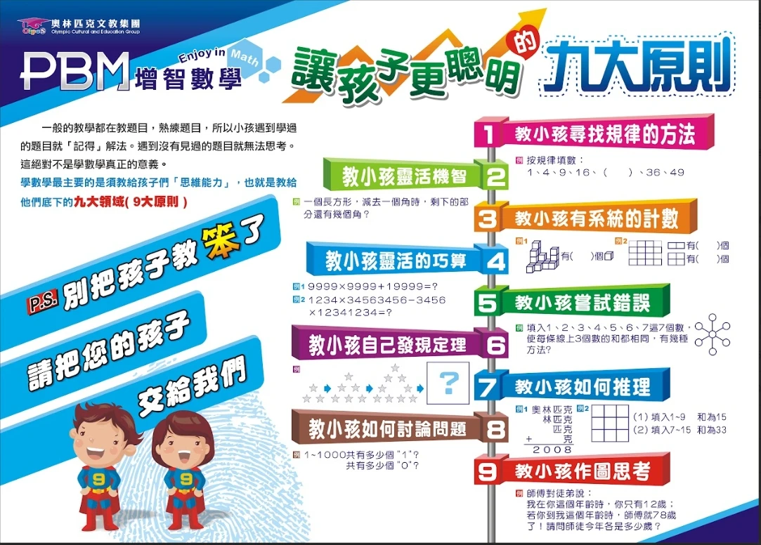 增智數學 讓孩字更聰明的九大原則