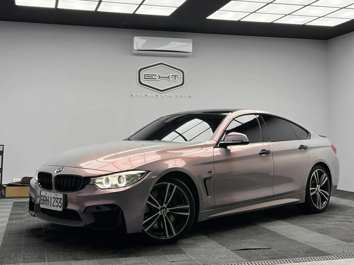 BMW #F36全車改色-夢幻火山灰