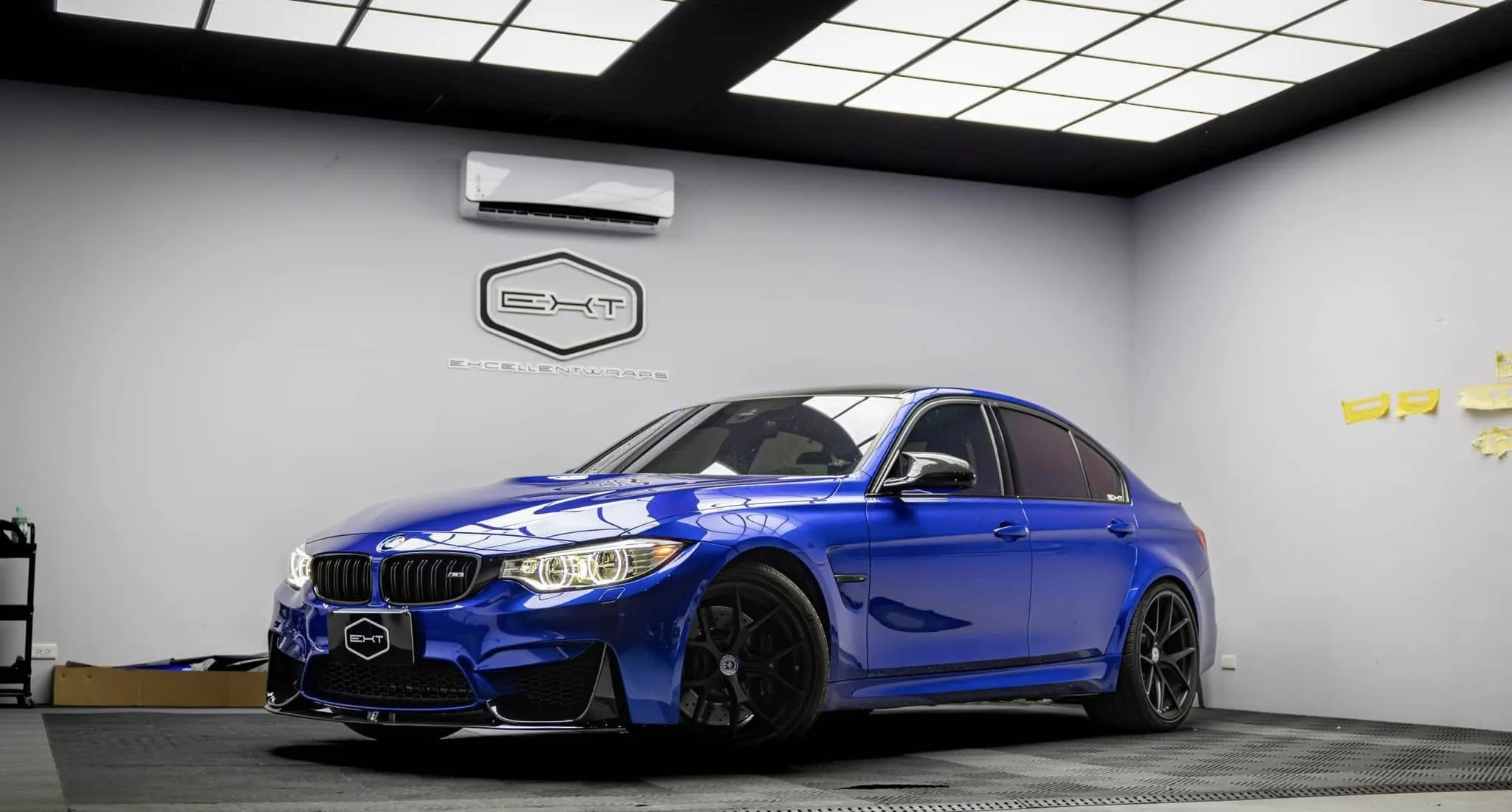 BMW #F80全車改色-聖馬利諾藍｜台中全車改色