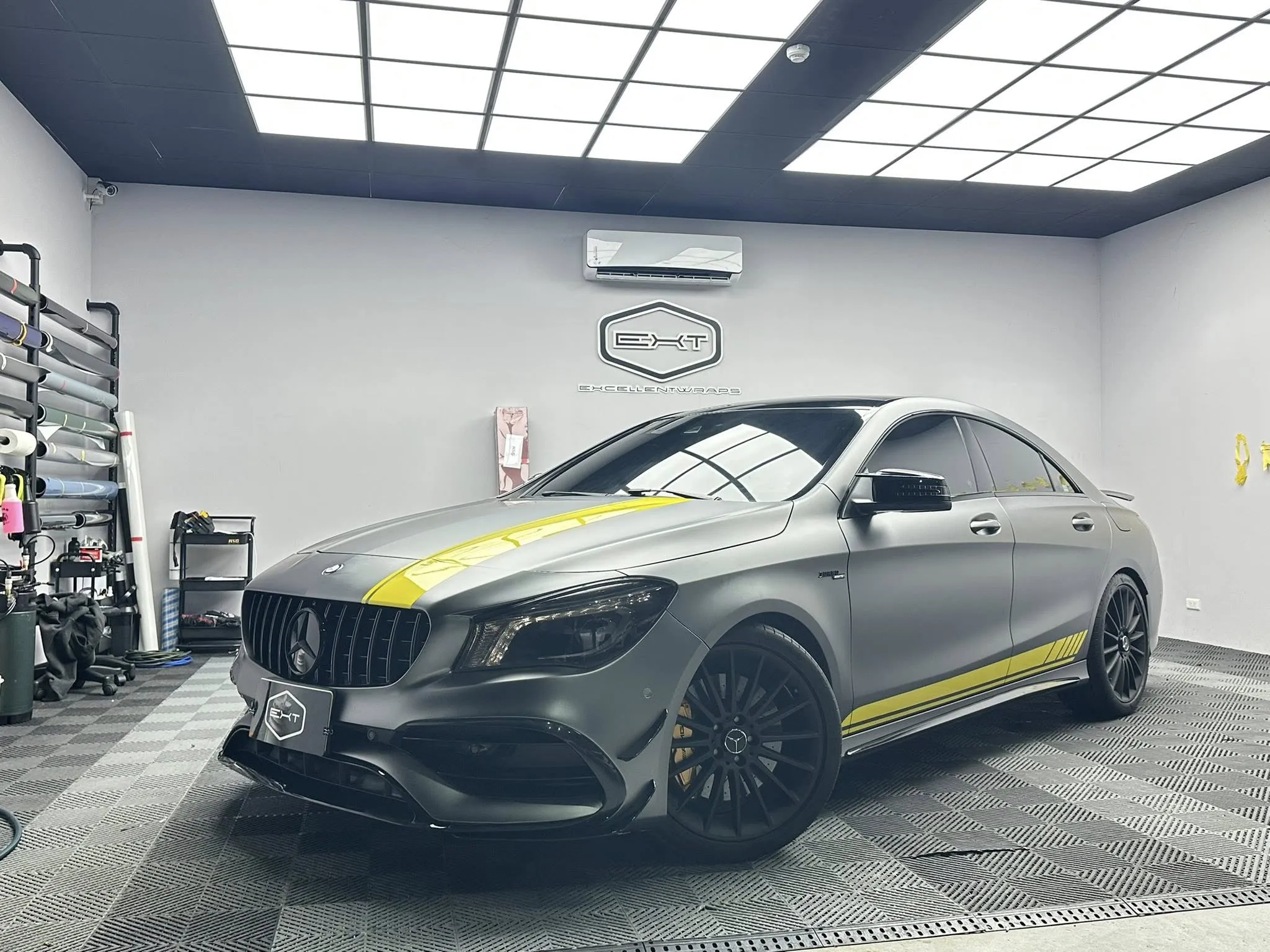 #BENZ #W177 #CLA45 - 全車改色(原車色灰）