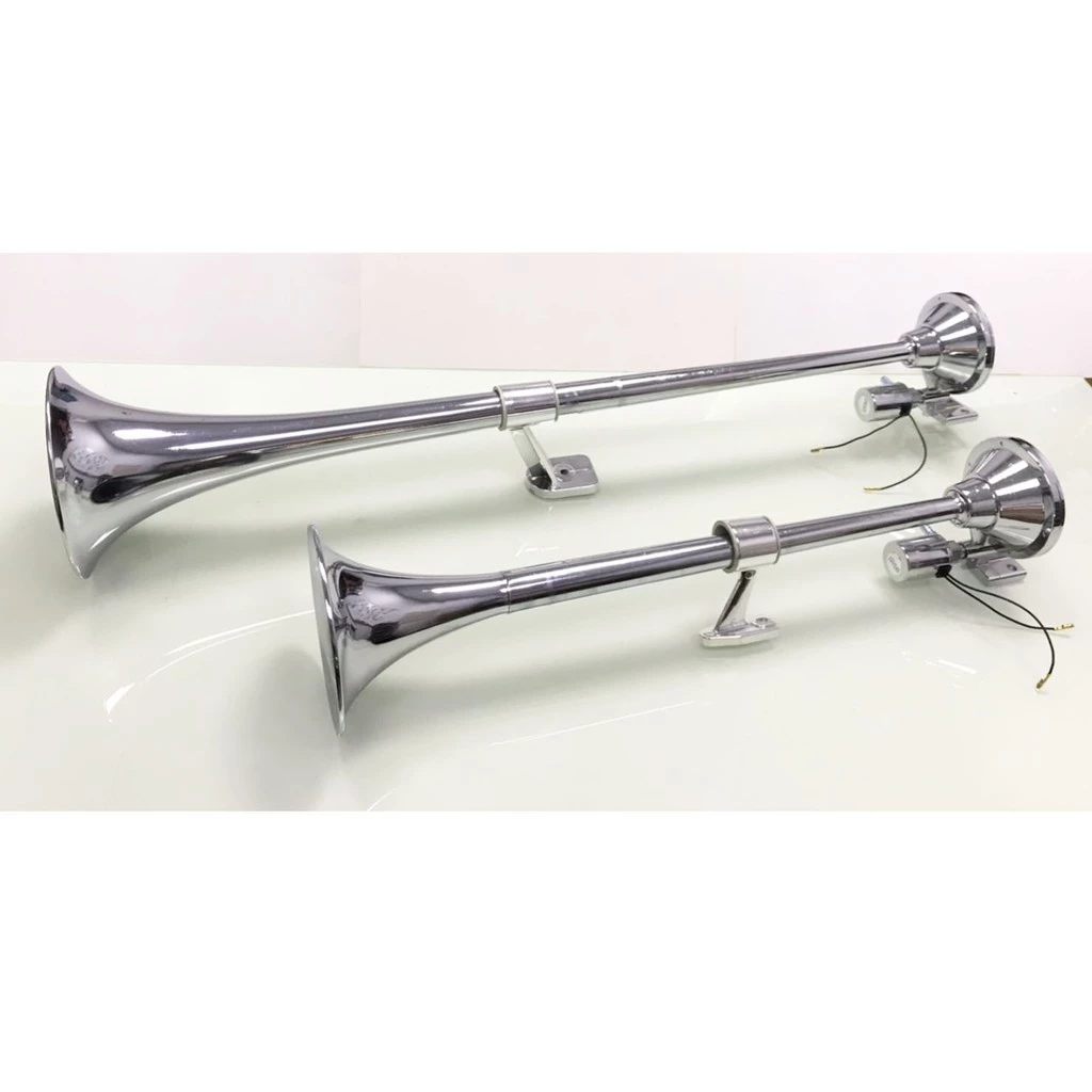 【高總裁LED 】台灣現貨 電控長管氣喇叭 3尺喇叭 高音 2尺喇叭 低音 單管 AIR空氣喇叭 電控汽笛 電控氣喇叭