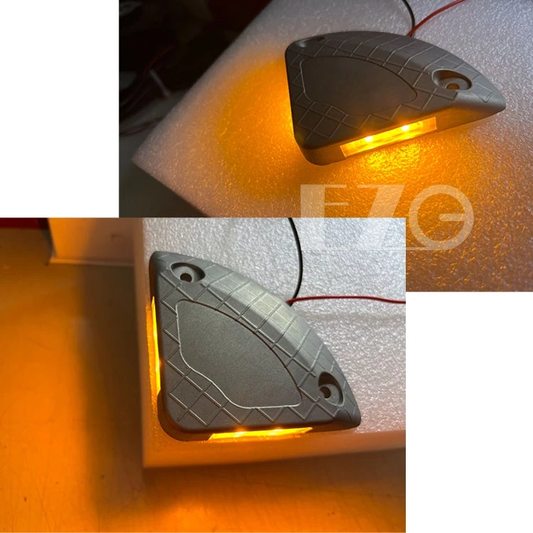 【高總裁LED 】台灣現貨 尾門警示燈(2顆一組)12V24V 爆閃黃燈 防水 車尾警示燈 升降尾門 90度不閃爍