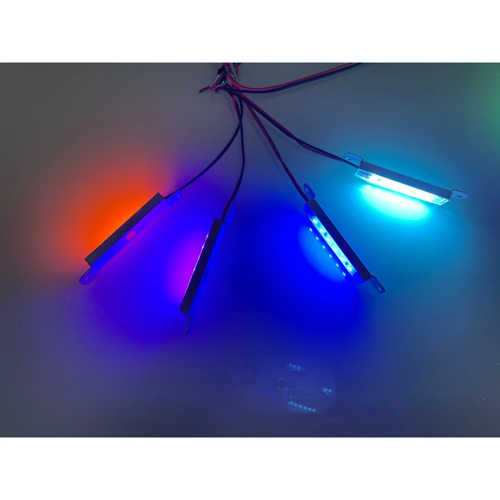 【高總裁LED 】台灣現貨 LED 硬燈條8CM 單色燈 鋁條燈 12v燈條 24v燈條 小燈 邊燈 防水