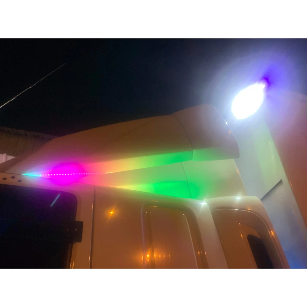 【高總裁LED 】台灣現貨 LED 七色幻彩跑馬軟燈條 188種變化 防水燈條 七彩 24V 12V 100公分 燈