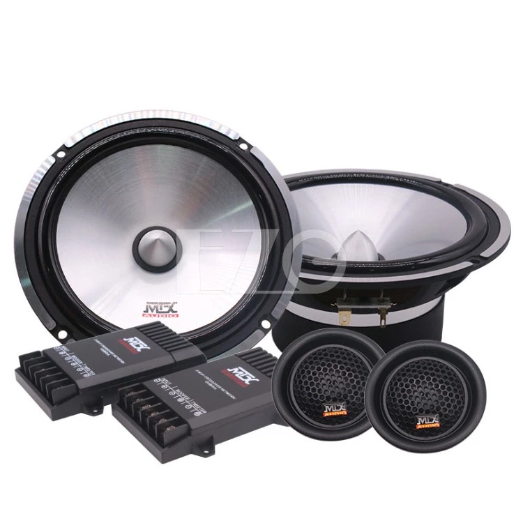 【高總裁LED 】台灣現貨 音箱分離式喇叭 MTX 6.5吋 分音喇叭 子彈頭 高音 低音 重低音喇叭 揚聲器