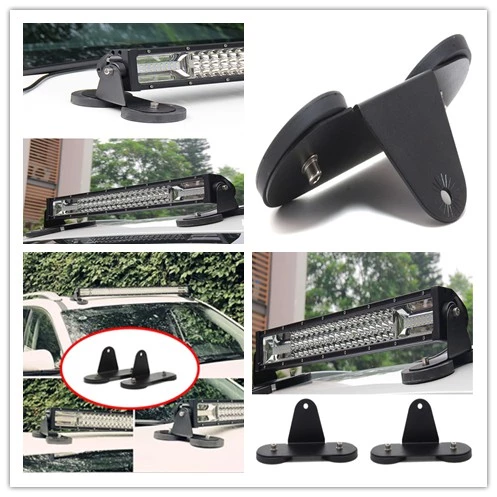 【高總裁LED 】台灣現貨 車頂燈支架 包膠強磁支架 包膠磁鐵 LED長條燈底座 車頂燈固定 磁鐵支架 改裝 強力磁鐵