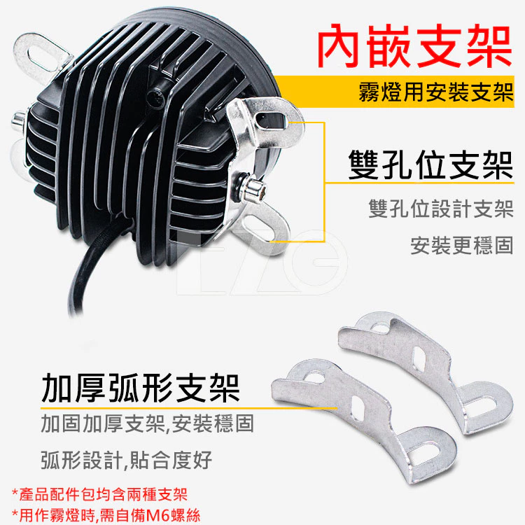 【高總裁LED 】台灣現貨 30W 單珠聚光燈 防水 高亮 射燈 霧燈 12~24V 前杠燈 前大燈 照明燈 工作燈