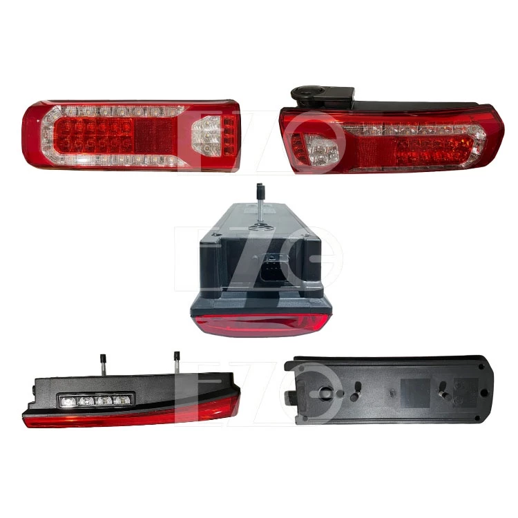 【高總裁LED 】台灣現貨 賓士尾燈 原裝 LED尾燈 24V一對 方向燈 倒車燈 有蜂鳴器聲音 MP3 MP5