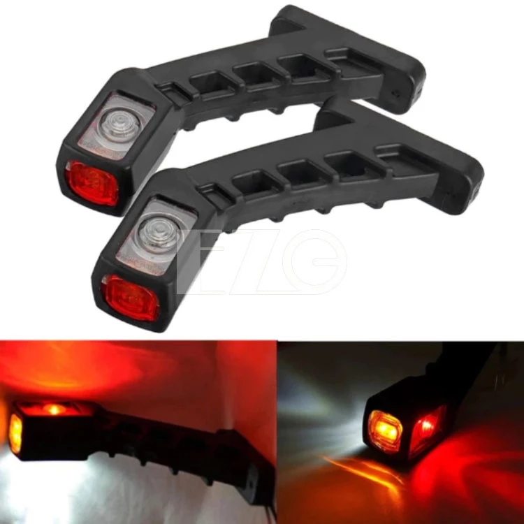 【高總裁LED】台灣現貨 三色邊燈� 12V 24V 定位燈 停止轉向信號燈 腰燈 邊燈 卡車 貨車 高總裁LED