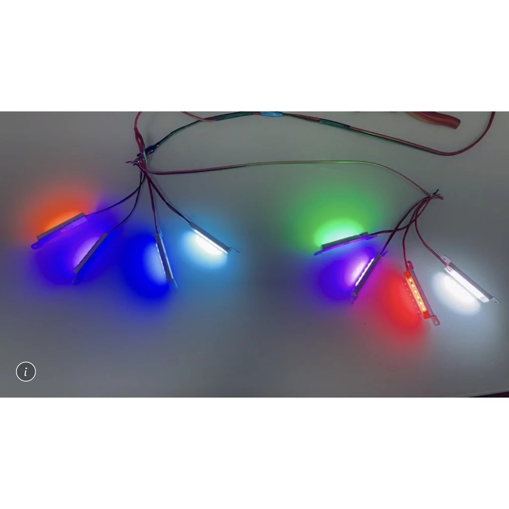 【高總裁LED 】台灣現貨 LED 硬燈條8CM 單色燈 鋁條燈 12v燈條 24v燈條 小燈 邊燈 防水