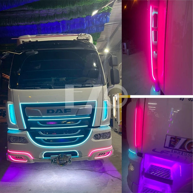 【高總裁LED 】台灣現貨 LED 冷光條 客製化 12~24V 軟燈條 防水 單色 氣氛燈 燈眉 冷光