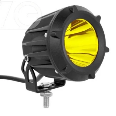 【高總裁LED 】台灣現貨 LED 40W單珠聚光燈 防水 光束霧燈 12~24V A柱射燈 前杠燈 前大燈