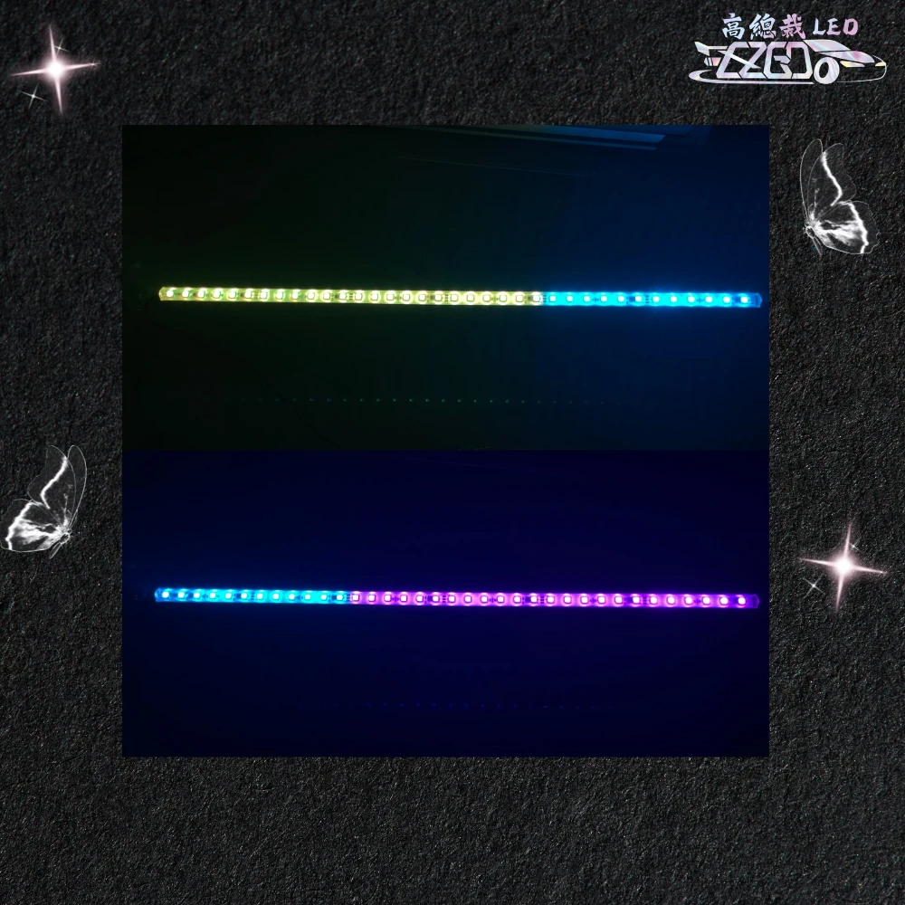【高總裁LED】台灣現貨 LED 幻彩跑馬燈 硬燈條 鋁條燈 12v燈條 24v燈條 防水   120CM 60CM