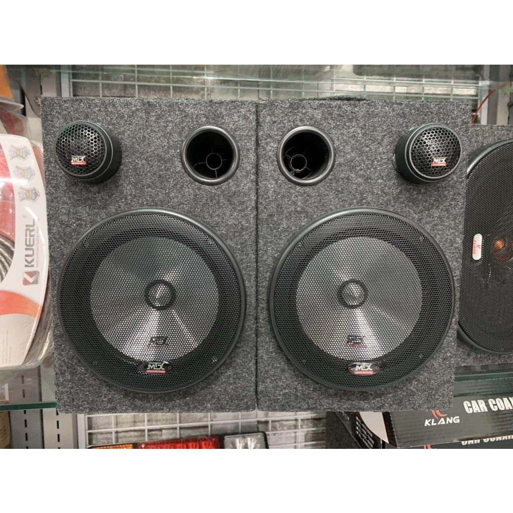 【高總裁LED 】台灣現貨 音箱分離式喇叭 MTX 6.5吋 分音喇叭 子彈頭 高音 低音 重低音喇叭 揚聲器