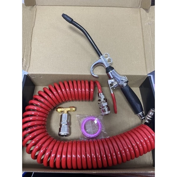 【高總裁LED】台灣現貨 吹塵槍 風管 三通頭 氣動槍 高壓風槍 PU彈簧氣管 吹風槍 打氣泵風管 高總裁LED