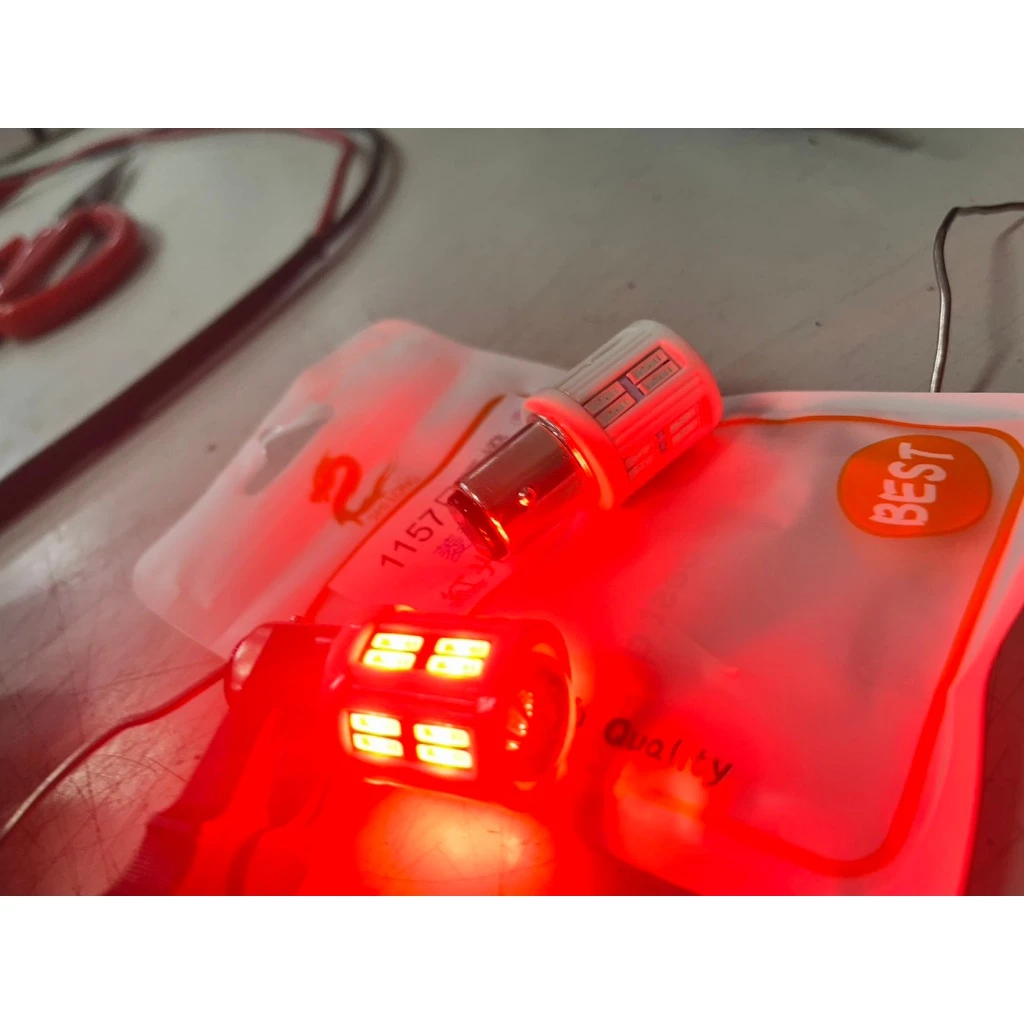 【高總裁LED】台灣現貨 菱利專用日行燈 雙芯1157 白光 高低角 12V 24V 車燈 LED 高總裁LED