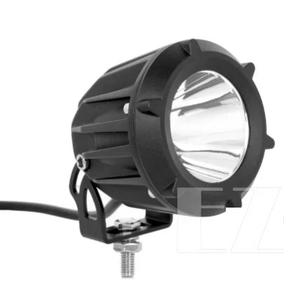 【高總裁LED 】台灣現貨 LED 40W單珠聚光燈 防水 光束霧燈 12~24V A柱射燈 前杠燈 前大燈