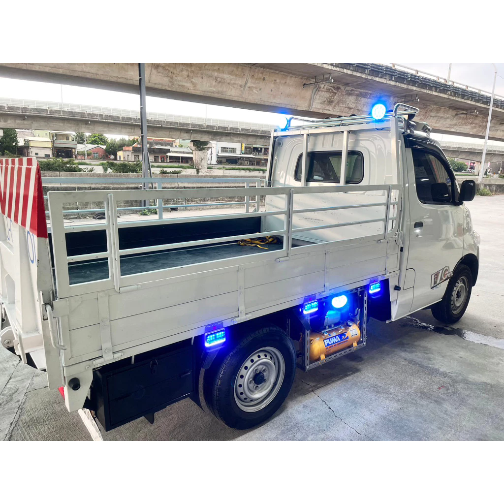 【高總裁LED 】台灣現貨 27W 光圈燈 冰藍色 工作燈 聚散光 12~24V 防水 彩色燈 照明燈 車頂燈 工程燈