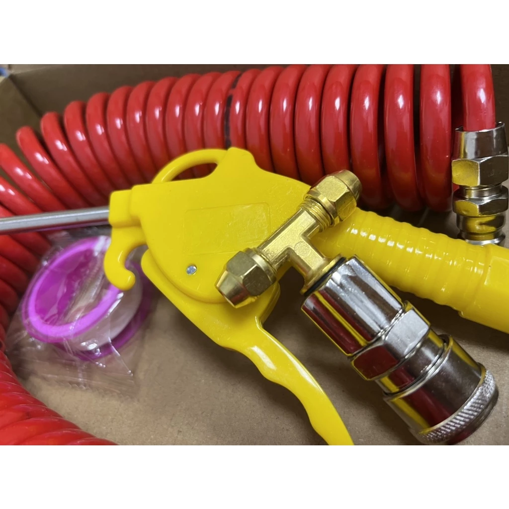 【高總裁LED】台灣現貨 吹塵槍 風管 三通頭 氣動槍 高壓風槍 PU彈簧氣管 吹風槍 打氣泵風管 高總裁LED