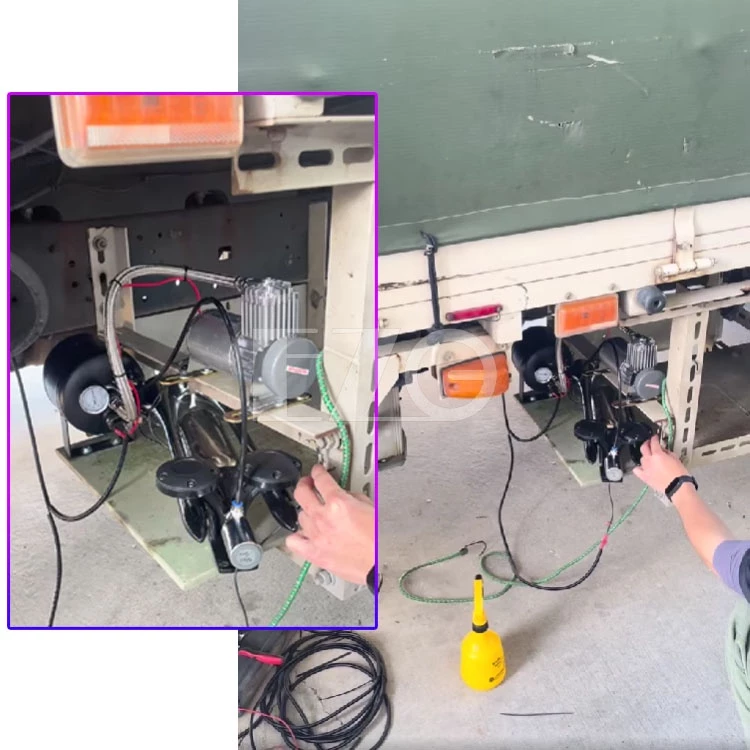 【高總裁LED 】台灣現貨 雙管 新幹線喇叭 AIR空氣喇叭 12~24V 吃風 迴旋長音 火箭炮延音 高音 迴音