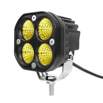 【高總裁LED 】台灣現貨 新款40W四眼散光燈 霧燈 工作燈 探照燈 車頂燈 越野燈 防水 LED車燈 汽車 貨車