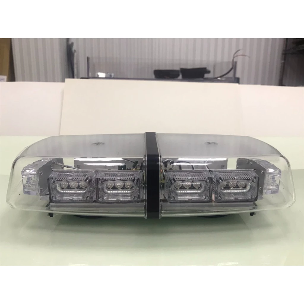 【高總裁LED 】台灣現貨 LED 短排警示燈 防水 紅藍 黃白 黃黃 爆閃燈 警示燈 強力磁鐵吸頂 12V 24V