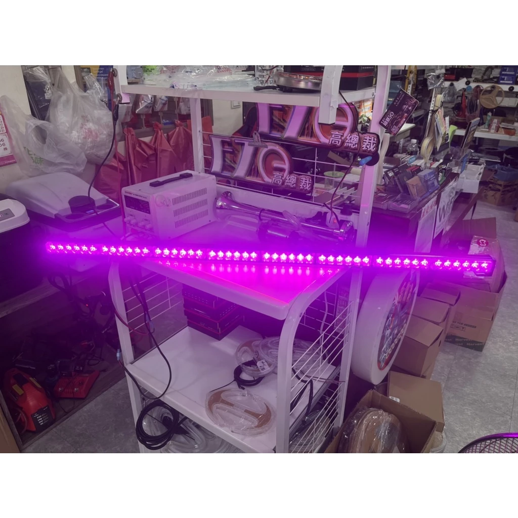【高總裁LED 】台灣現貨 LED 長條爆閃燈 16種模式 四節 六節 八節 跑馬 頻閃 快閃 慢閃 可換吸盤 468