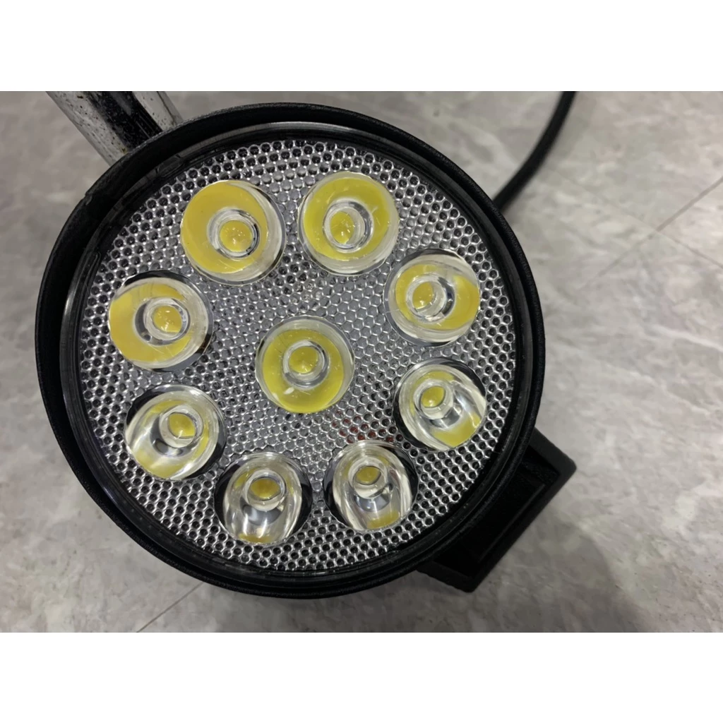 【高總裁LED 】台灣現貨 LED 27W 工作燈 散光 黃光 白光 防水 高亮 超廣角 中厚款 12~24V 照明