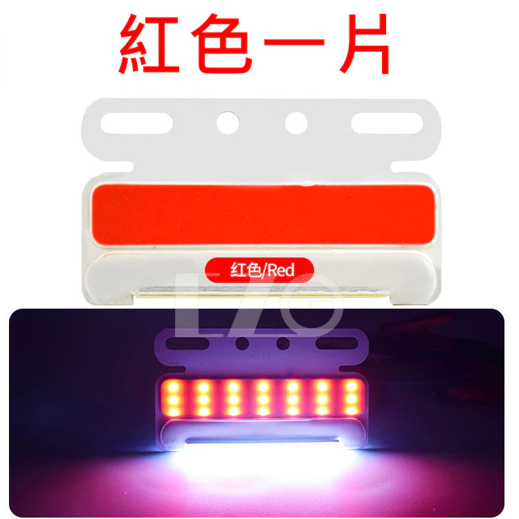 【高總裁LED 】台灣現貨 COB邊燈 12V 24V 照地 薄款 超亮 防水 照明燈 方向燈 照輪燈 警示燈