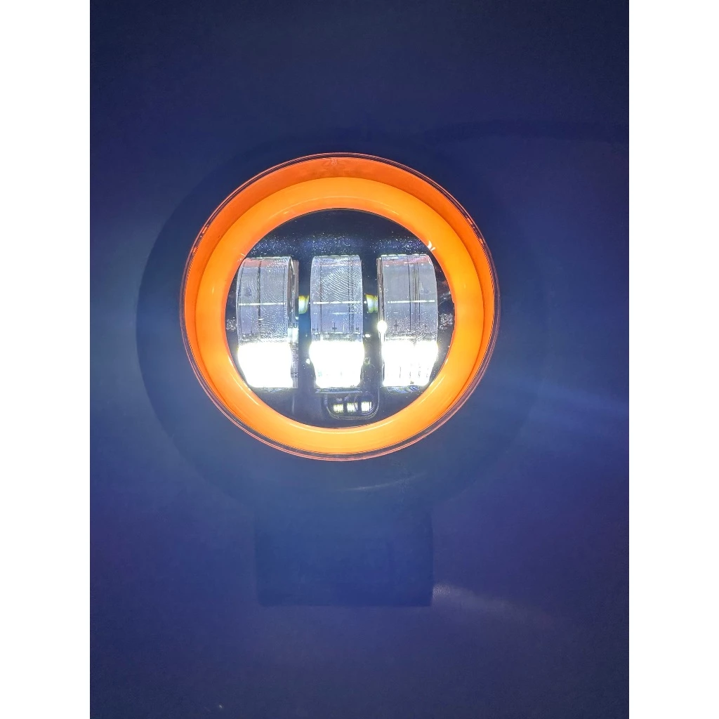 【高總裁LED 】台灣現貨 50W 天使眼投射燈 光圈燈 魚眼 切線 工作燈 霧燈 方形 圓形 照明燈 車頂燈 前杠燈