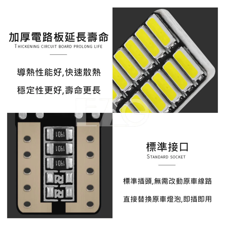 【高總裁LED】台灣現貨 堅達 T10 小燈 12V 方向燈 車門燈 閱讀燈 腳底燈 車燈 高總裁LED