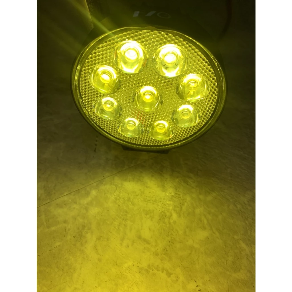 【高總裁LED 】台灣現貨 LED 27W 工作燈 散光 黃光 白光 防水 高亮 超廣角 中厚款 12~24V 照明