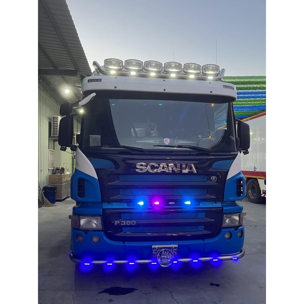 【高總裁LED 】台灣現貨 4LED 側邊燈�12V 24V �防水邊燈 側標誌燈 信號燈 輔助燈 警示燈 邊燈