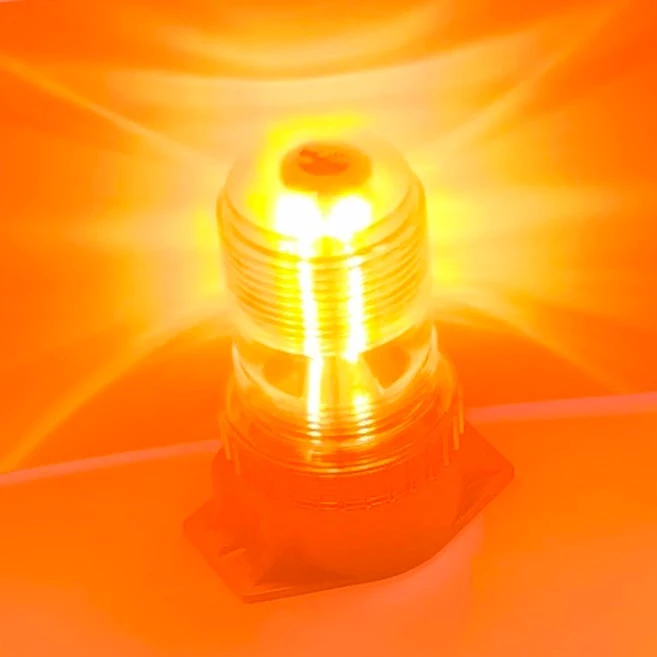 寬電壓立柱爆閃警示燈 LED 12V~110V 防水信號燈 車頂燈 汽車 校車 立柱燈 【高總裁LED 】台灣現貨