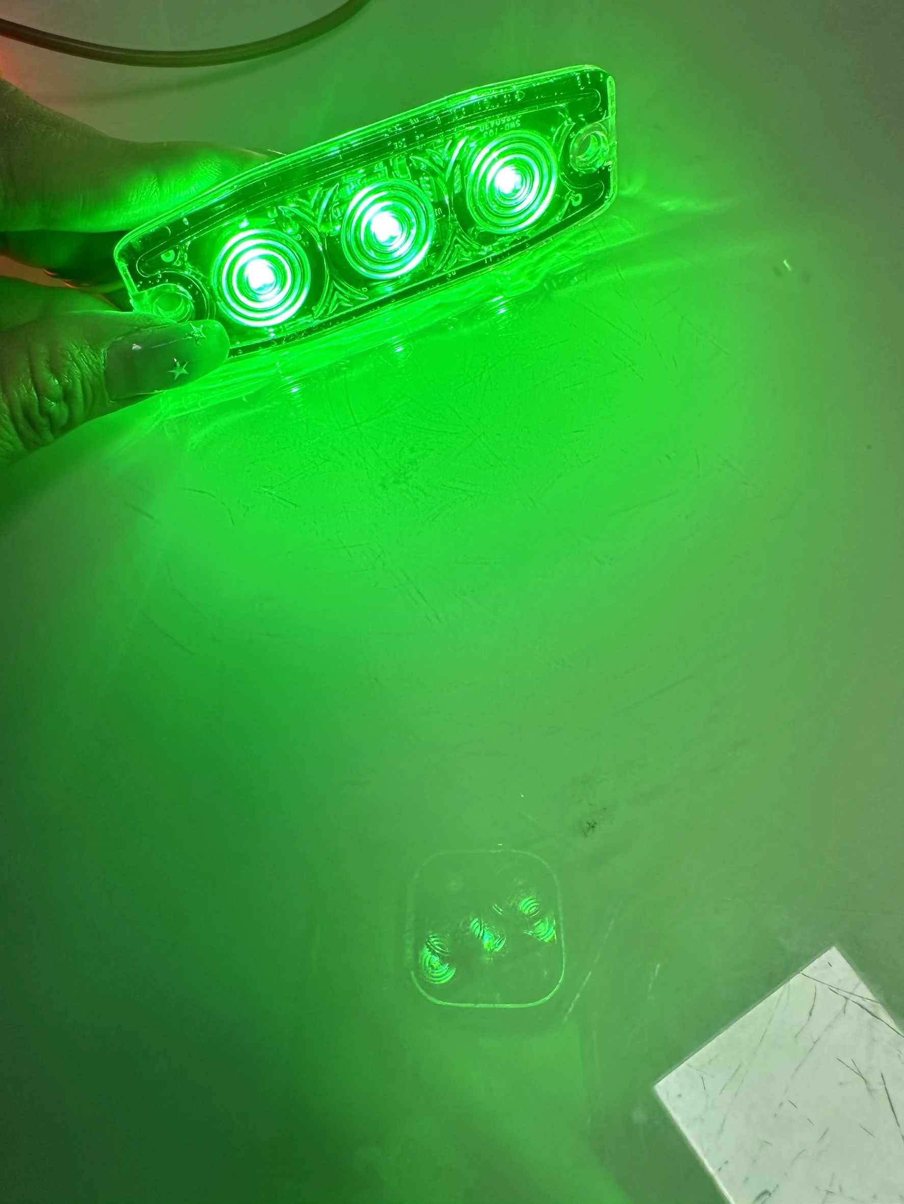 【高總裁LED 】台灣現貨 超薄3LED爆閃燈 16種模式 獨家開版 12V24V 防水  快閃慢閃 長亮  車底燈