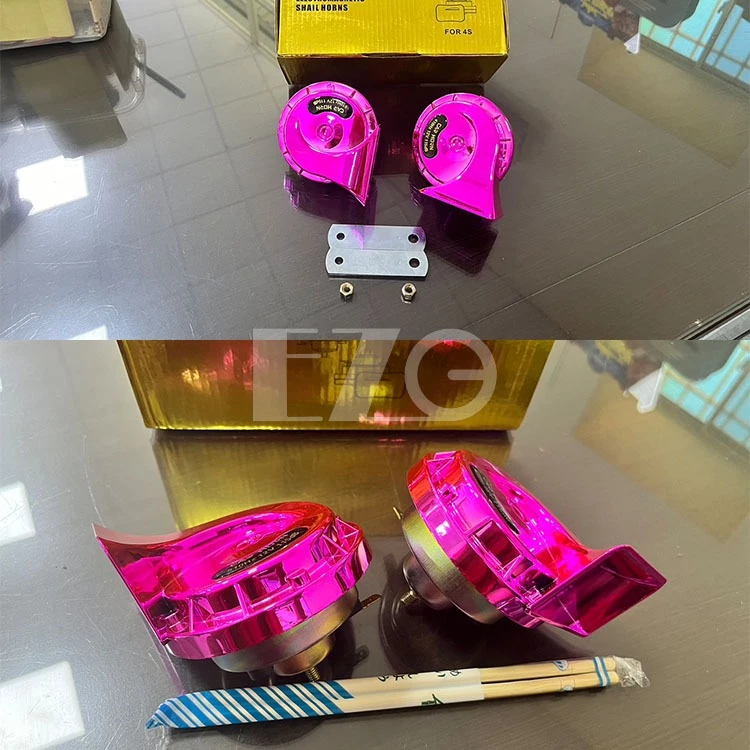 【高總裁LED】台灣現貨 蝸牛喇叭 12V 接電喇叭 汽車 喇叭 貨車 高總裁LED