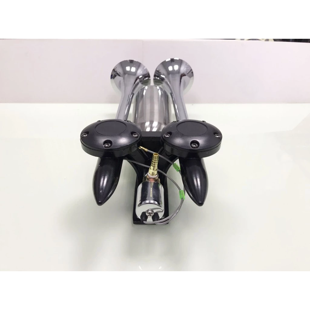 【高總裁LED 】台灣現貨 新幹線AIR空氣喇叭 12~24V 吃風 雙管迴旋長音 火箭炮延音 長管短音 高音 迴音