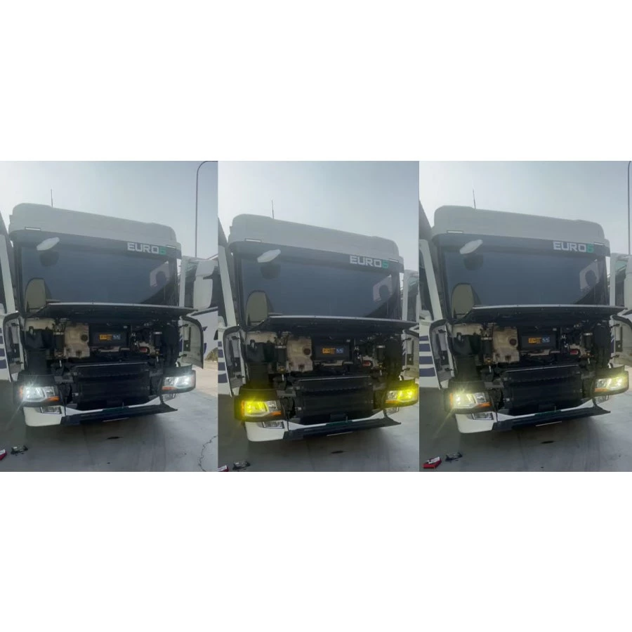 【高總裁LED 】台灣現貨 LED 三色大燈H1 H4 H7 H11 9006 大燈 霧燈 白光 原廠光 黃金光