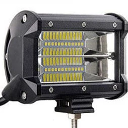 【高總裁LED 】台灣現貨 LED 72W雙排長條燈 防水 照射燈 12V24V 工作燈 車頂燈 爆閃燈 越野車