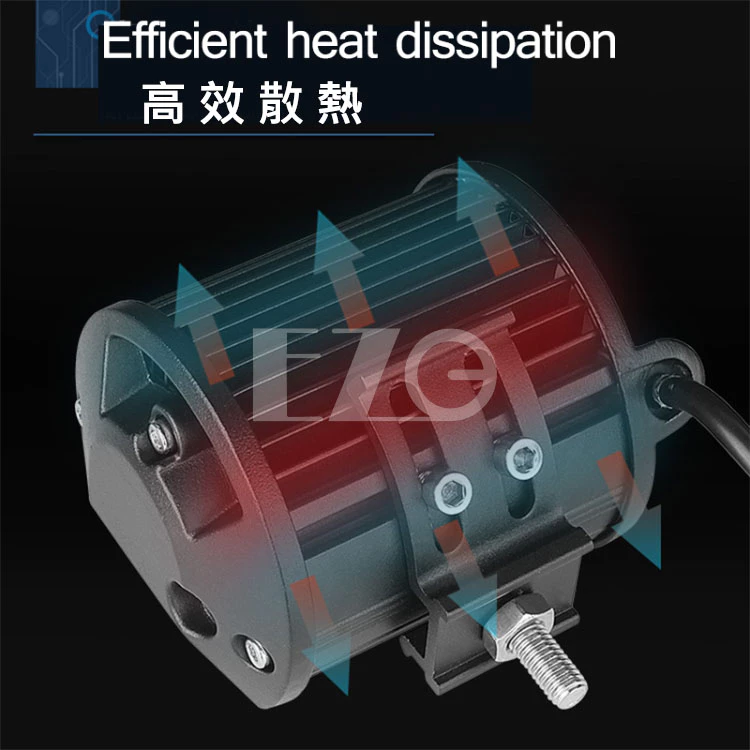 【高總裁LED 】台灣現貨 60W 廣角燈 高亮 白光 防水 工作燈 LED 12V 24V 照明 聚光 戶外