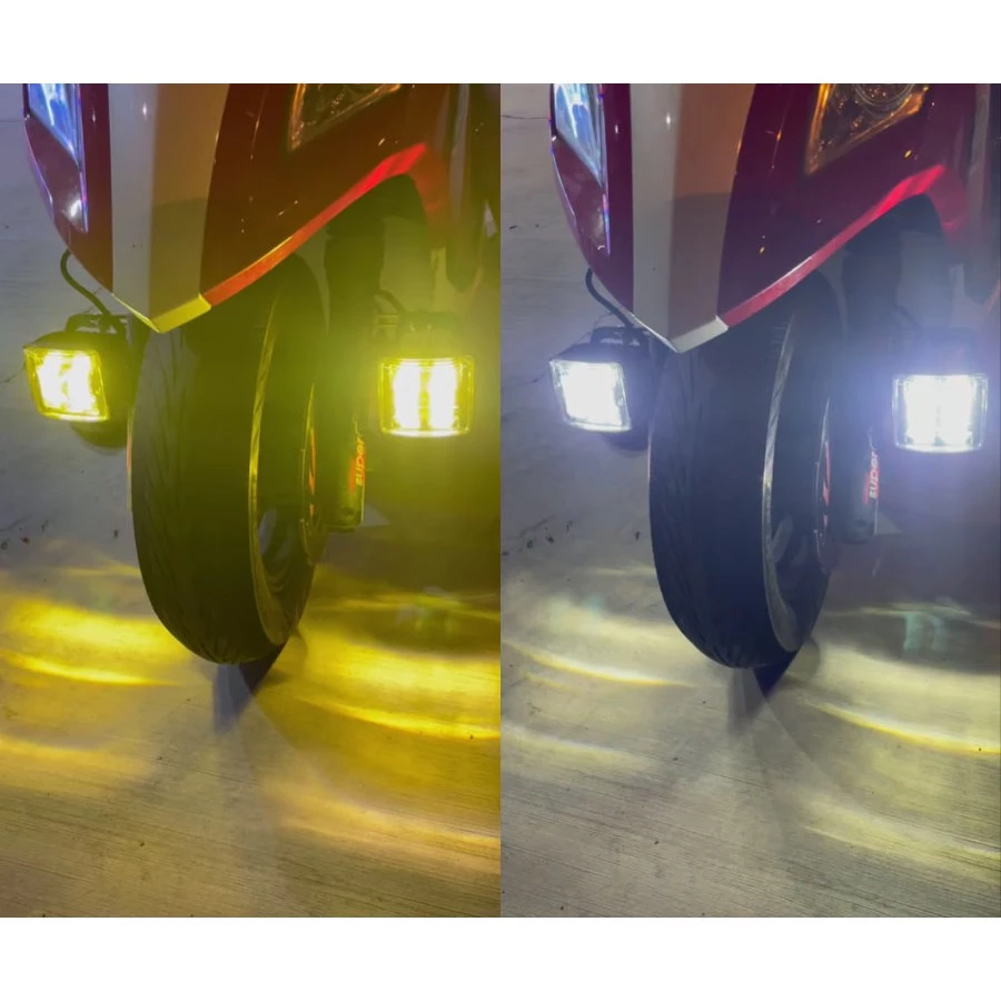 【高總裁LED 】台灣現貨 40W 魚眼 方形射燈 12V 24V 防水工作燈 超亮 A柱射燈 前杠燈 前大燈