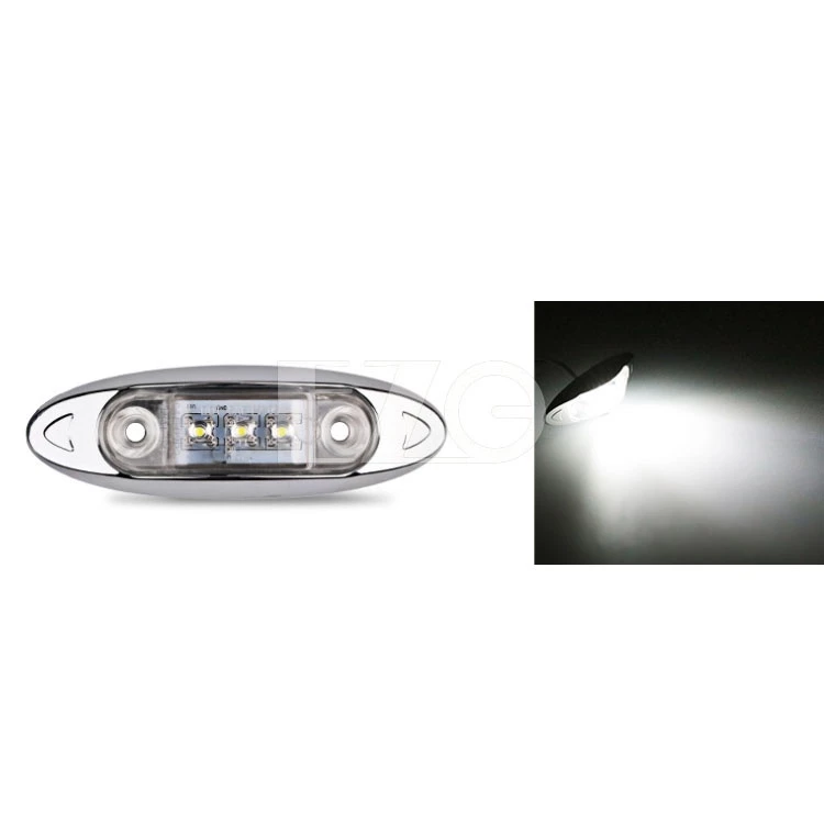 【高總裁LED 】台灣現貨 3LED 側標誌燈 12 24V 防水 信號燈 小燈 輔助燈 側燈 警示燈 邊燈