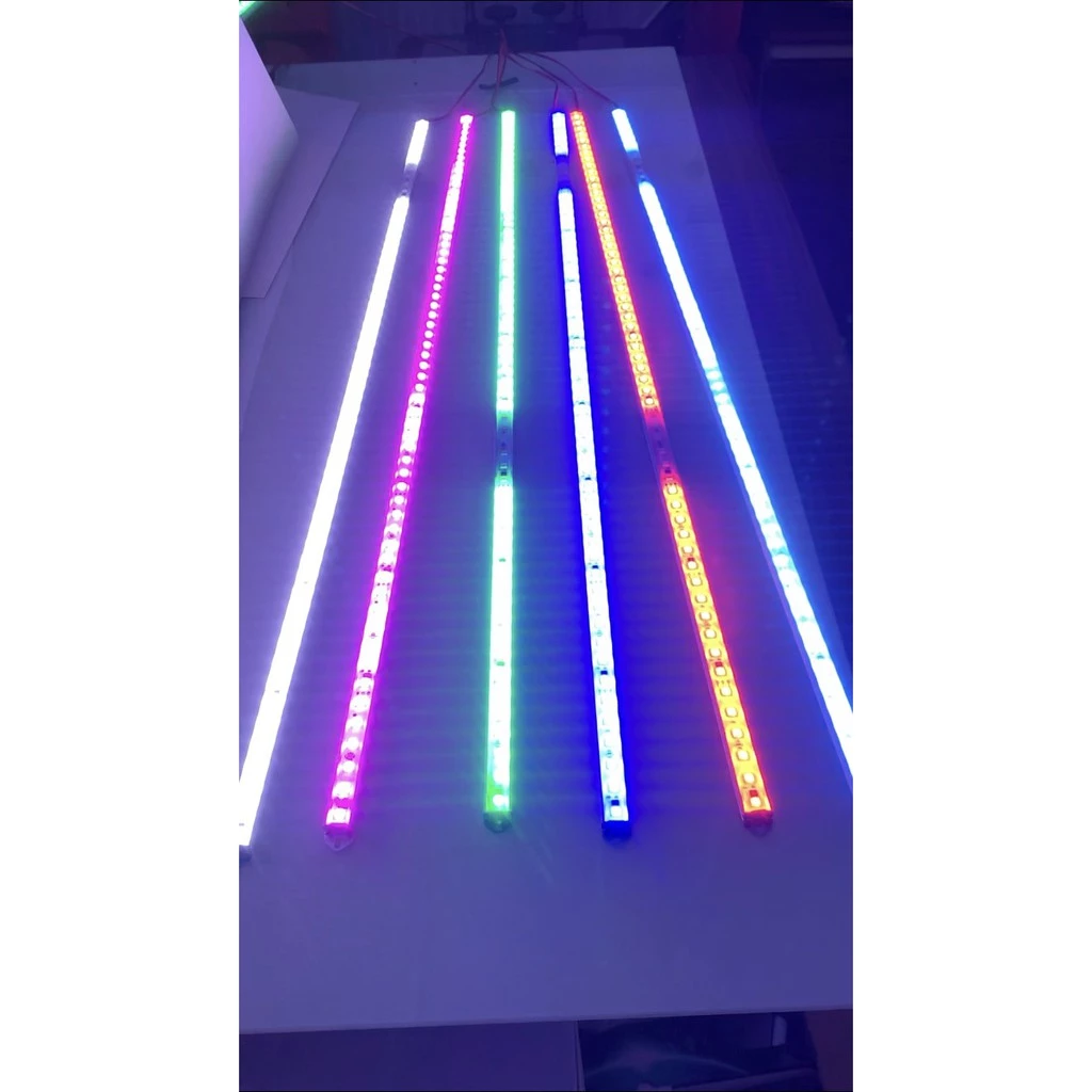 【高總裁LED 】台灣現貨LED客製化/改裝車燈/幻彩燈條硬燈條/T10燈/七彩跑馬燈單色燈粉紫冰藍 氣氛燈