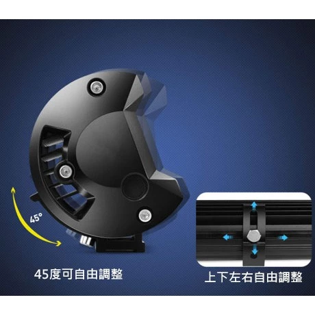 【高總裁LED 】台灣現貨 420W廣角燈 工作燈 長排燈 52公分 12~24V 防水 照明燈 探照燈 工作燈 頭頂燈